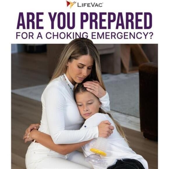 LifeVac Blue Travel Kit 2 Pack - Portable Suction Device NEW - Picture 7 of 8